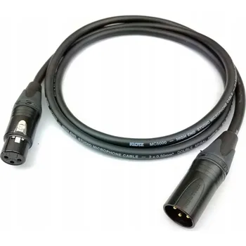 Audio kabel Kabel XLR - XLR LGJ Group KLOTZ MC5000 XLR Neutrik kabel mikrofonowy 5m 5 m