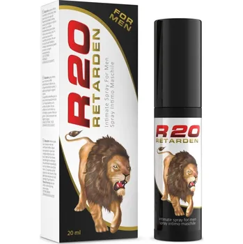 IntimateLine R20 Retarden Intimate Spray 20 ml, sprej pro oddálení ejakulace s chladivým účinkem