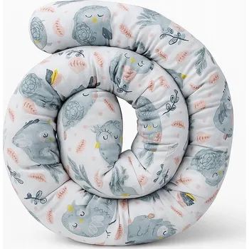 Prostěradlo Chránič do postýlky válec LULANDO bavlna 190 cm