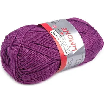 Příze Bavlněná pletací příze Limone 50 g - 25 (0220) šedá nejsvětlejší