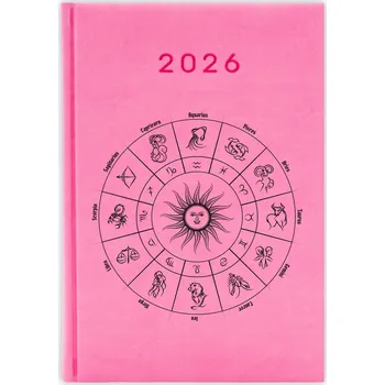 Kalendář Knižkový kalendář 2026 A5 růžový