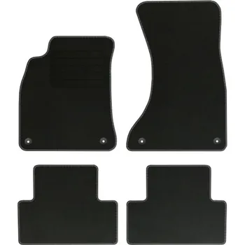 autokoberec Velurové autokoberce s upevněním v sadě Edecor