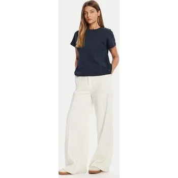 Tommy Hilfiger T-Shirt Gold Button WW0WW47455 Tmavomodrá Regular Fit M