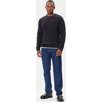 Pánský svetr Jack & Jones Svetr Blusean 12283486 Tmavomodrá Regular Fit XL