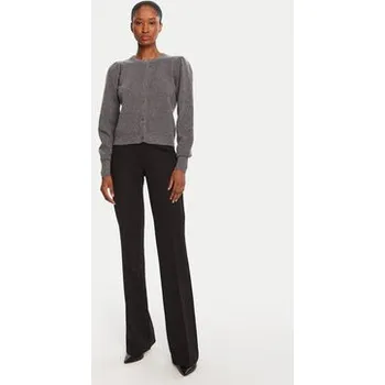 Dámské kalhoty TWINSET Kalhoty z materiálu 252TP2602 Černá Flare Fit 40