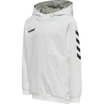 Dámské oblečení Mikina s kapucí Hummel GO KIDS COTTON HOODIE 203509-9001 Velikost 128