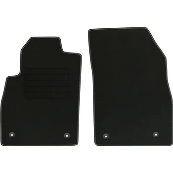 autokoberec Velurové autokoberce s upevněním v sadě Edecor