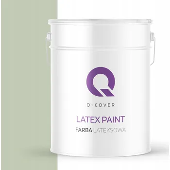 barva na zeď BARVA NA INTERIÉROVÉ STĚNY A STROPY, ODOLNÁ, SVĚTLE ZELENÁ BARVA H2157, 10L