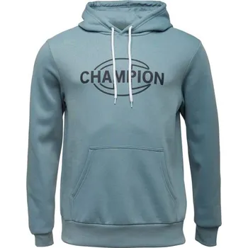 Pánské oblečení Pánská mikina Champion HOODED M Světle modrá, Tmavě šedá, Bílá