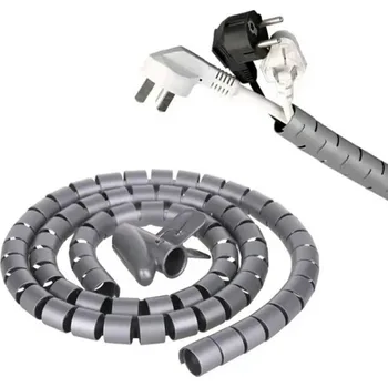 kabelová chránička APT ORGANIZÉR KABELŮ 2M, ŠEDÁ