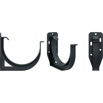 Vrták Držák okapu Krono-Plast 100 mm šedý