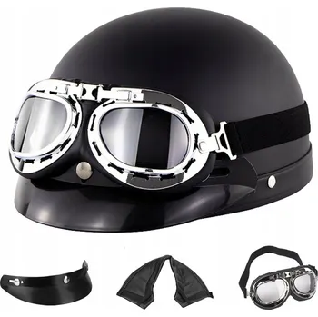 Helma na motorku Motocyklová přilba MT černá matná, velikost S, s mikrometrickou přezkou