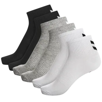 Pánské ponožky Ponožky Hummel hmlCHEVRON 6-PACK MID CUT SOCKS 213252-2042 Velikost 12 (41-45)