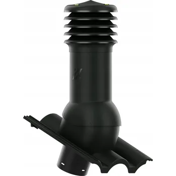 Vrták Větrací komín Ø150 HiVent BRAAS ŘECKÁ TAŠKA TMAVÝ GRAFIT