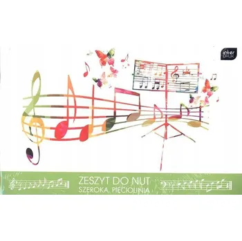 Sešit Sešit na noty B5 Interdruk 16 listů