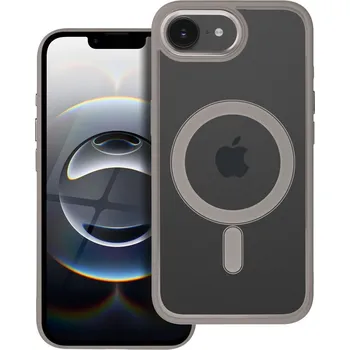 Náhradní kryt pro mobilní telefon Cover Color Edge Mag Cover kryt s MagSafe pro iPhone 16E (SE 4 2025) Titanově šedé