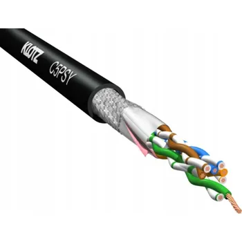 elektrický kabel KABEL KLOTZ C5PSY MOBILNÍ KROUCENÁ SPOJKA LAN CAT5 SF/UTP ETHERNETOVÁ OBRAZOVKA ETHERCON