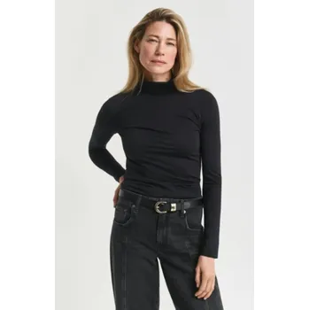 Dámský svetr ROLÁK GANT LIGHT COTTON LS TURTLENECK BLACK