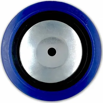 Pojezdové kolečko Rolna N.D. - kolečko transportní modré guma průměr 125x34