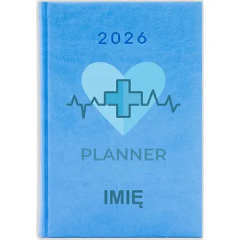 Kalendář Knižkový kalendář 2026 A5 FunnyCase modrý