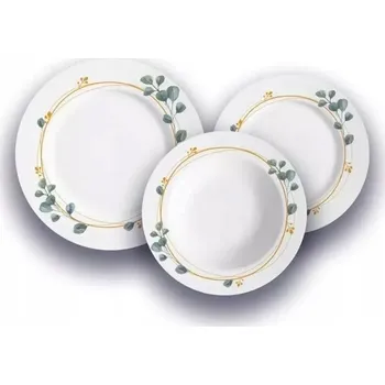 Talíř Jídelní a kávová souprava Tułowice Magic Garden, 18 ks