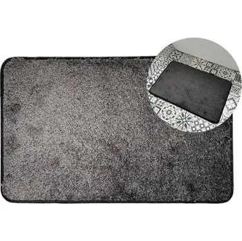 Koupelnová předložka KOUPELNOVÁ PODLOŽKA RYCHLESCHNOUCÍ 50x80 Antracit Protiskluzová