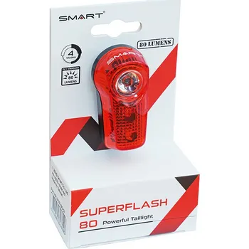 Cyklosvítilna Světlo blikací zadní Smart 317 80 LM