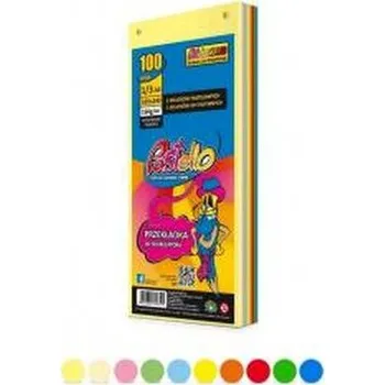 Set školních potřeb Przekładka do segregatora 1/3 A4 100K 10 kolorów