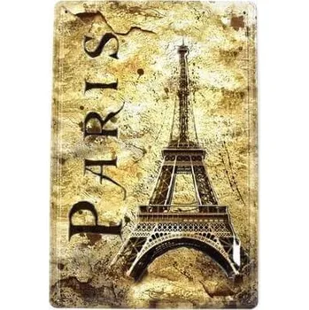 Obraz Plechová cedule Paris
