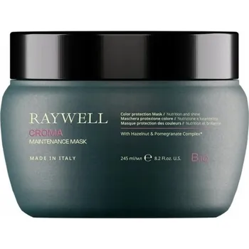 Vlasová regenerace Raywell B.io Chroma Maska pro ochranu barvy barvených vlasů 245 ml