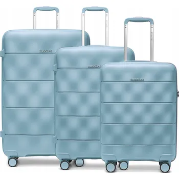 PUCCINI Sada cestovních kufrů z polypropylenu, tvrdé, 3v1 PP026-7B