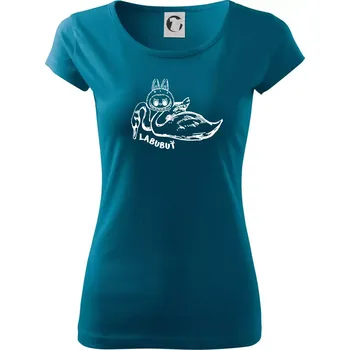 Dámské oblečení Labubuť - Dámské triko Pure - 3XL ( Petrolejová )