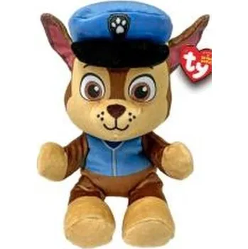 plyšák Beanie Babies Lic Soft Psi Patrol - Chase 15cm