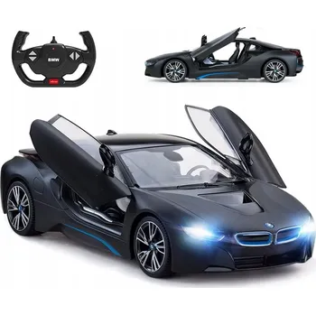 RC model auta BMW i8 RASTAR VELKÉ AUTO NA DÁLKOVÉ OVLÁDÁNÍ 1:14 RC MODEL OTEVÍRACÍ DVEŘE SVĚTLA