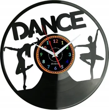 Hodiny Nástěnné hodiny Evevo černé 30 cm