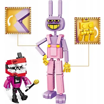 ostatní stavebnice Stavebnice Circus Jax&Caine 330 dílů 6+ let