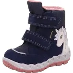 SUPERFIT dívčí zimní obuv ICEBIRD 1-006010-8010-2 modrá/růžová GORETEX 27