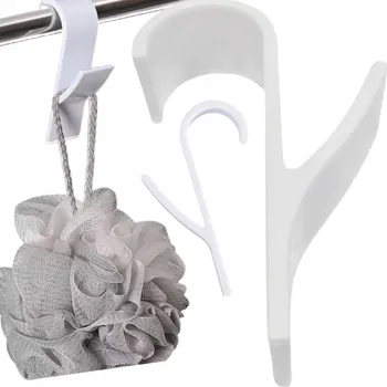 Věšák Háček bez vrtání WW-SIGMA bílý