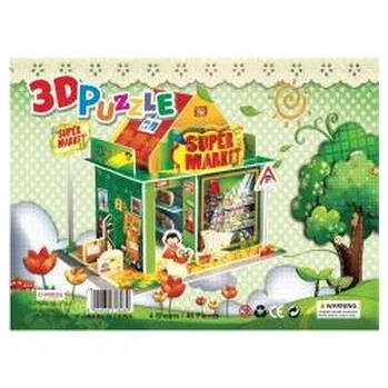 Puzzle Puzzle 3D 46 Supermarket