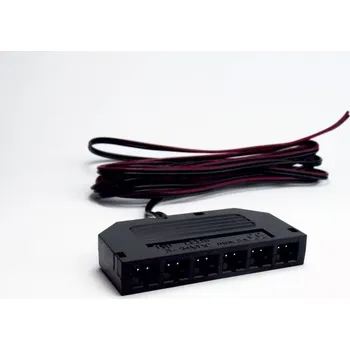 Elektrická zásuvka Rozbočovací konektor AMPIII 6bodový s vypínačem pro LED pásky a svítidla