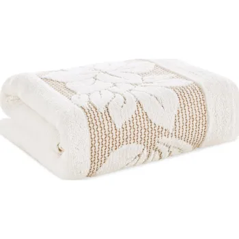 Ručník ArtFir Ručník ROSE 01 | krémová 30 x 50 cm