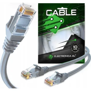 Síťový kabel Síťový kabel Ethernet RJ45 UTP Cat6 kat. 6 AWG26 1Gb/s 1000 Mb/s 300 cm 3 m