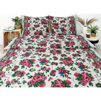 Povlečení Krepové povlečení EXTRA Hanka Góralka na bílém 160x200