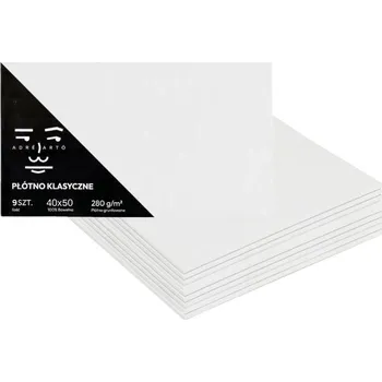 Textilie Malířské Plátno malířské plátno 40 cm x 50 cm Adré Artó 9 ks