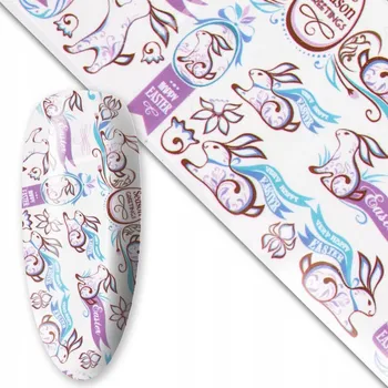 Fólie na přenos nehtů - Velikonoční Č. 16