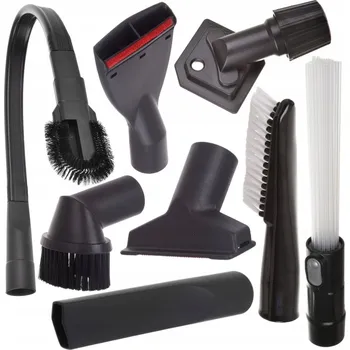 Sada hubic Techkar DN35 pro vysavače, černá, 8 kusů