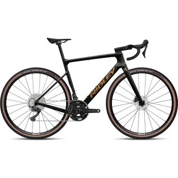 Jízdní kolo Gravel kolo Ridley Astr GRX600 Barva: Black Metallic/Bronze, Velikost: M