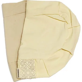 Sedací pytel SAMARALI Potahy na meditační polštáře s půlměsícem NO SIZE BÉŽOVÁ