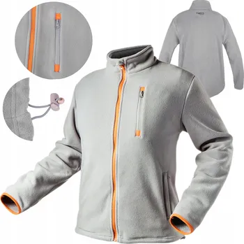 Pánská mikina MIKINA PRACOVNÍ MIKINA NEO FLEECE šedá XXL