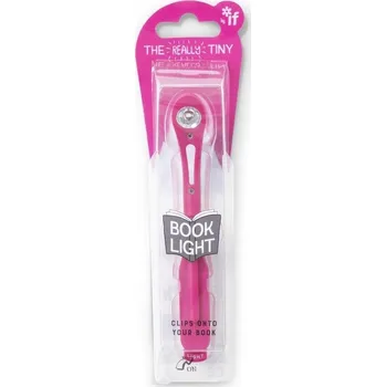 Obraz Lampička na knihu tmavě růžová